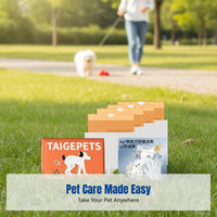 Dog Waste Bag, Thick Pet Waste Bag, Drawstring Closure, Portable, Leak-Resistant, For Walks, Random Design