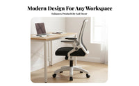 Latex pad Ergonomic Task Chair Adjustable Height Mesh spine Rolling Chair Support rotate Seat Sturdy Construction for Remote Workers, gaming enthusiasts, Students, Study Room, Workspace