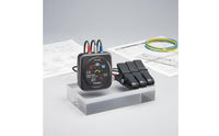 Non-Touchless Phase Meter Portable Design 3-Phase Rotation Tester LED and Acoustic Indicator Indication Electrical Test Equipment for Electricians