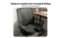 Washable Cover Gel Memory Foam Cushion Breathable Memory Foam Chair Pad Portable for Office Workers, Wheelchair Users, Home, Travel