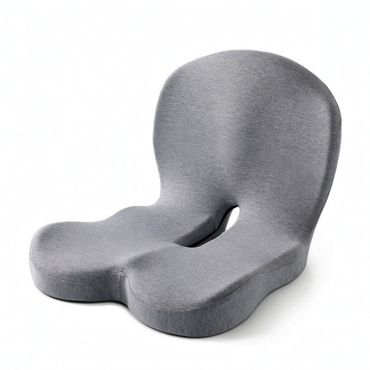 Seat Cushion with Backrest Supportive Seat Cushion with Back Support Slow-Gradual-Resilience for Office Workers, Students