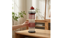 Lighthouse Vino Rack Iron Lighthouse Bottle Holder Decorative Vino Bottle Holder for Collectors, Home Bar