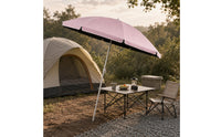 2m Tilting Market Umbrella Foldable Outdoor Market Umbrella Compact Folded Length Parasol Cover