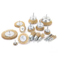 Drill Wire Brush Set for Rust Removal and Polishing