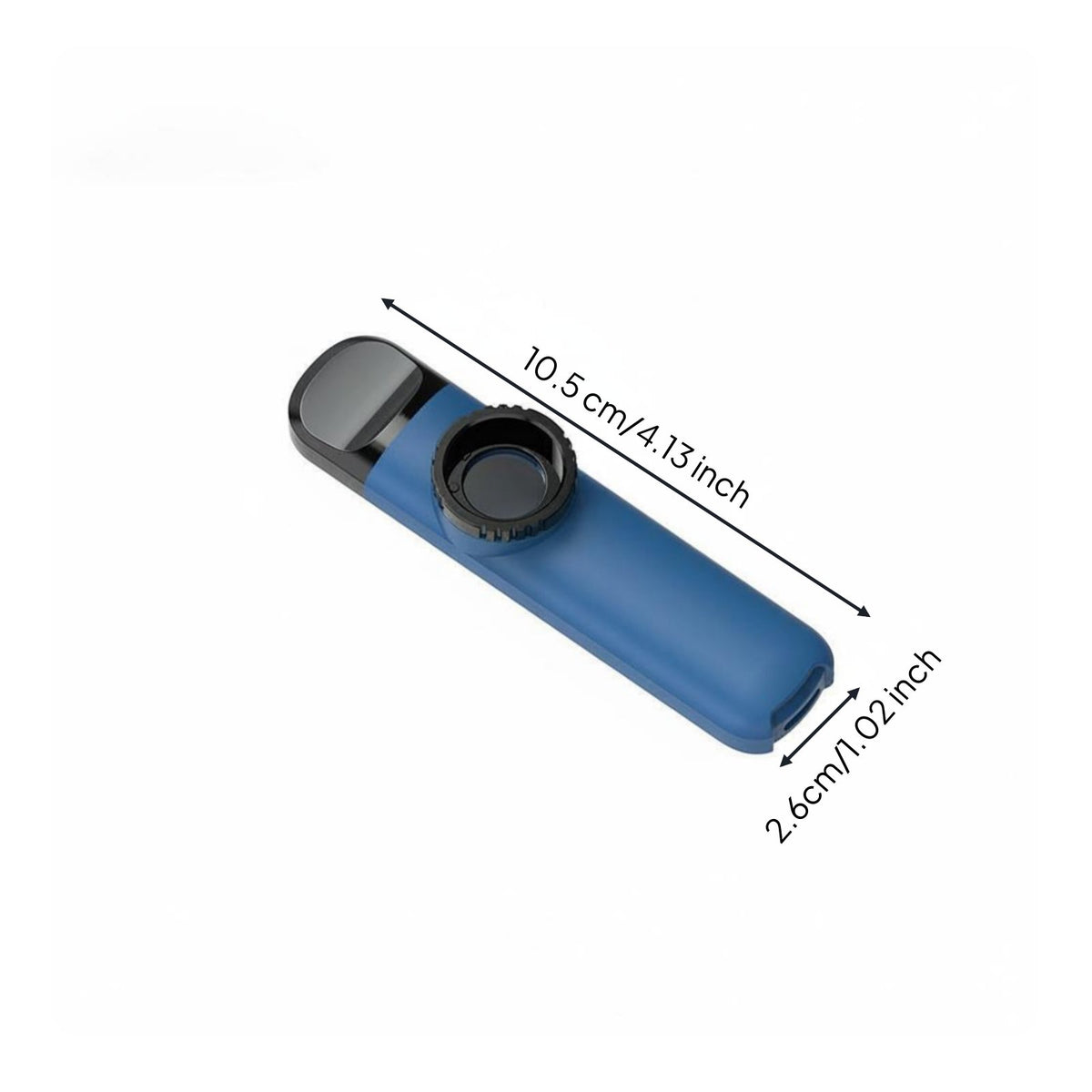 Easy to Play Plastic Kazoo Includes Lanyard and 8 Membranes Guitar Accompaniment Instrument Long-Lasting ABS Material for Beginners