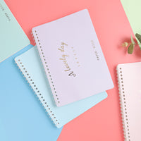 A5 Double-Sided Release Paper Notebook for Washi Tape Collection and Crafting