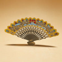Folding Hand Fan Traditional Chinese Folding Fan Antique-Style for Dancers