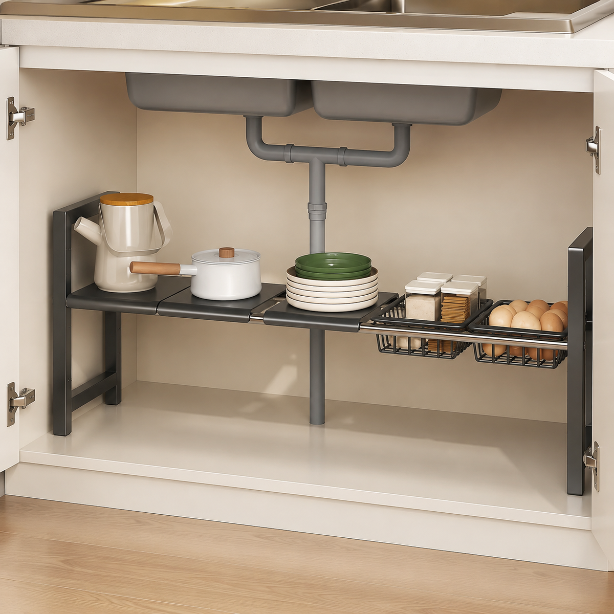 under-sink organizer