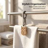Metal Universal Clips for Boat and Dorm Room Use, Beach Towel for Sun Loungers 4 Pack with Decorative Style Design, Bath Organizer