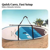 Paddleboard Carrier Portable Stand-up Paddleboard Transport Belt Paddle Board Carry Strap Universal Fit Adjustable