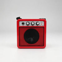 Mini Guitar Amplifier Powered Portable Practice Amp 5W Guitar Amplifier with Strap for Guitarists, Students