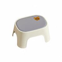 Anti-Slip Stackable Plastic Stool Thickened Portable Utility Stool Sturdy Household Furniture Easy to Clean for Children, Students, Living Room, Bathroom, Entryway, Kitchen