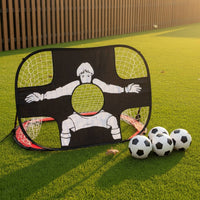 Kids Soccer Practice Goals Lightweight Sports Gear Quick Setup for Yard