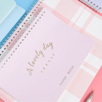A5 Double-Sided Release Paper Notebook for Washi Tape Collection and Crafting