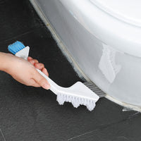 3-in-1 Grout and Crevice Cleaning Brush for Bathroom and Kitchen Tiles