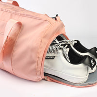 Outdoor Wet Dry Separation Sports Gym Bag with Shoe Compartment Waterproof Travel Duffel
