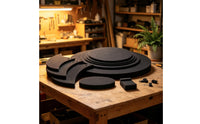 Easy to Install Drum Quiet Practice Kit Thick Foam Quiet Drum Pad Kit Stable Placement Cymbal Muffler Pads Compatible with Acoustic and Electronic Drums for Studio