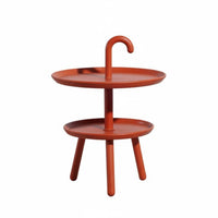 Portable Design Handle-Top Accent Table Space-Saving Accent Table with Storage adaptable Use Nightstand Multi-Functional for Apartment Dwellers, Homeowners, Students, Bedroom, Small Spaces, Living Room, study corner