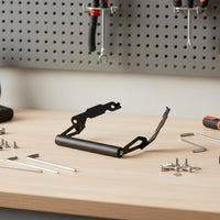 Shock Absorbing Handlebar Extension Cross Bar Easy to Install Motorbike Phone Mount Bar for Touring
