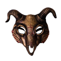 edgy goat prong face covering for all genders pronged Monster face covering Dark & aesthetic for Halloween Parties