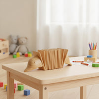Wooden Dolphin Guiro Rhythmic Dolphin Shaped Guiro Handcrafted Wooden Percussion Fish for Young Children