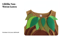 Kids' Tree Costume Promotes Imaginative Children Play' Halloween Costume Breathable Plant Cosplay Outfit for Children, Young Children