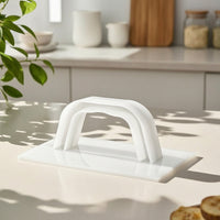 Heat-Resistant Baking Press Mold Handheld Confectionery Press Easy to Use Shaping Tool with Handle Reusable for Home Bakers
