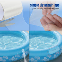 Waterproof Tape, Strong Leak Repair, PVC, Adjustable Leak Stop, Alabaster