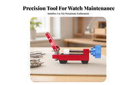 Manual Watch Case Opener Non-Slip Base Watch Back Opener Soft Sponge Pad Two-headedHeaded Tool for Bracelet Adjustment
