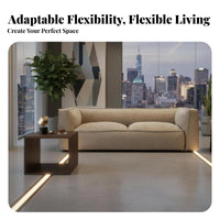 Tofu cube Sofa Nordic and aesthetic configurable Couch Textured Upholstery Living Room Furniture for homeowners, Business Owners, Hotel, business Space, Lobby
