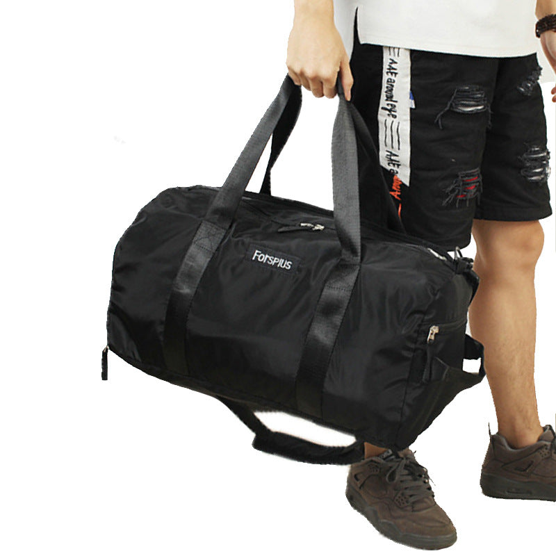 Outdoor Wet Dry Separation Sports Gym Bag with Shoe Compartment Waterproof Travel Duffel