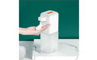 Wall Mountable Smart Sensor Soap Pump IPX5 Waterproof Automatic Foaming Soap Dispenser Large Capacity Touchless Hand Sanitizer Dispenser for Kitchen, Office