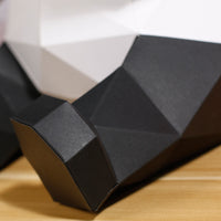 3D Panda Model DIY Papercraft Puzzle Kit for Home Decor and Gifting