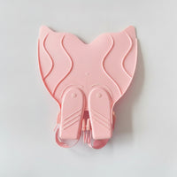 Mermaid Tail Monofin Open-Heel Mermaid Fin Monofin Molded Flippers Comfortable for Swimmers, Swimming Pool