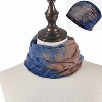 Unisex Cotton Blend Thick Warm Neck Warmer Beanie Set