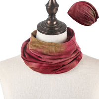 Unisex Cotton Blend Thick Warm Neck Warmer Beanie Set