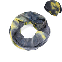 Unisex Cotton Blend Thick Warm Neck Warmer Beanie Set