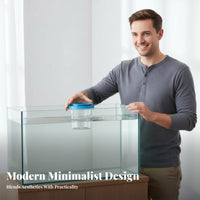 Buoyant Breeder Box 2 Chamber Design Buoyant Aquatic Creature Hatchery Box Baby Aquatic Creature Hatchery High Clearness Guppy