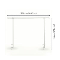 Tabletop Arch Stand Adjustable Table Arch Stand Clamp-on Frame Iron Hardware Lightweight for Event Planners, Weddings