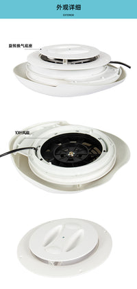 Universal Roof Vent Fan for Ambulance, RV, and Commercial Vehicle