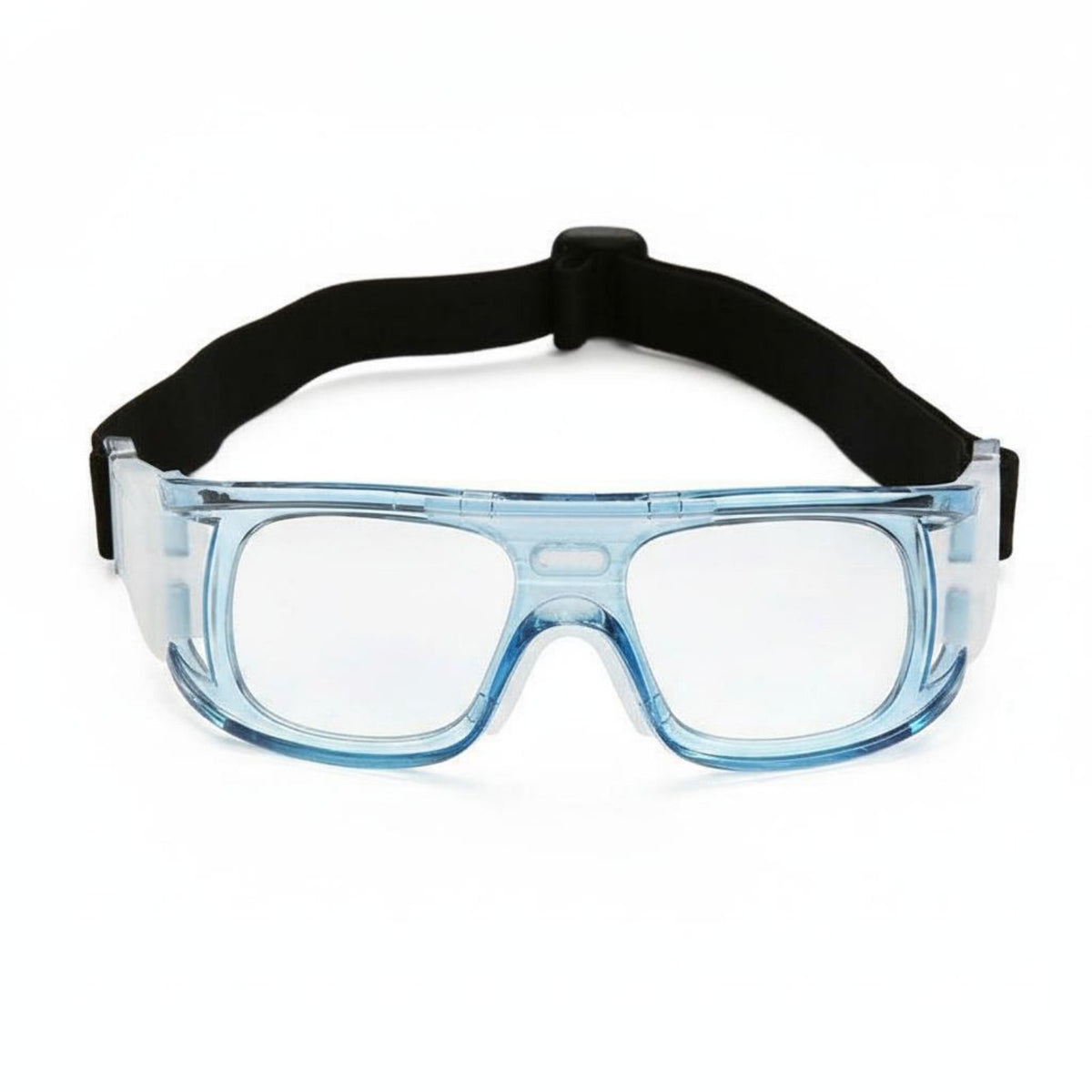 PC Frame Basketball Eye Guard Silicone Padding Sports Goggles Shock Resistant Sports Glasses Soft Nose Pad for Adults, Football, Cycling, Mountain Climbing
