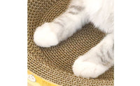 Multi-Functional Bowl Cat Scratcher Ergonomic Design Bowl Shaped Cat Scratcher Recyclable Material