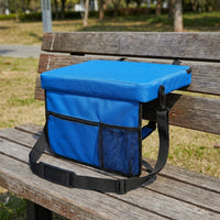 Seat Cushions and Portable Seat Pads for Camping Hiking, Waterproof Cushion Picnic Mat with Carry Handle, 600D Oxford Cloth Beach Mat, Sit Mat