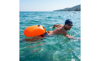 Waterproof Inflatable Swim Buoy Safe Swimming Buoy with Waist Strap Lightweight Portable for Swimmers