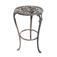 Wrought Iron Plant Stand Freestanding Wrought-Iron Flowers Stand Indoor Metal Plant Holder for Sunroom