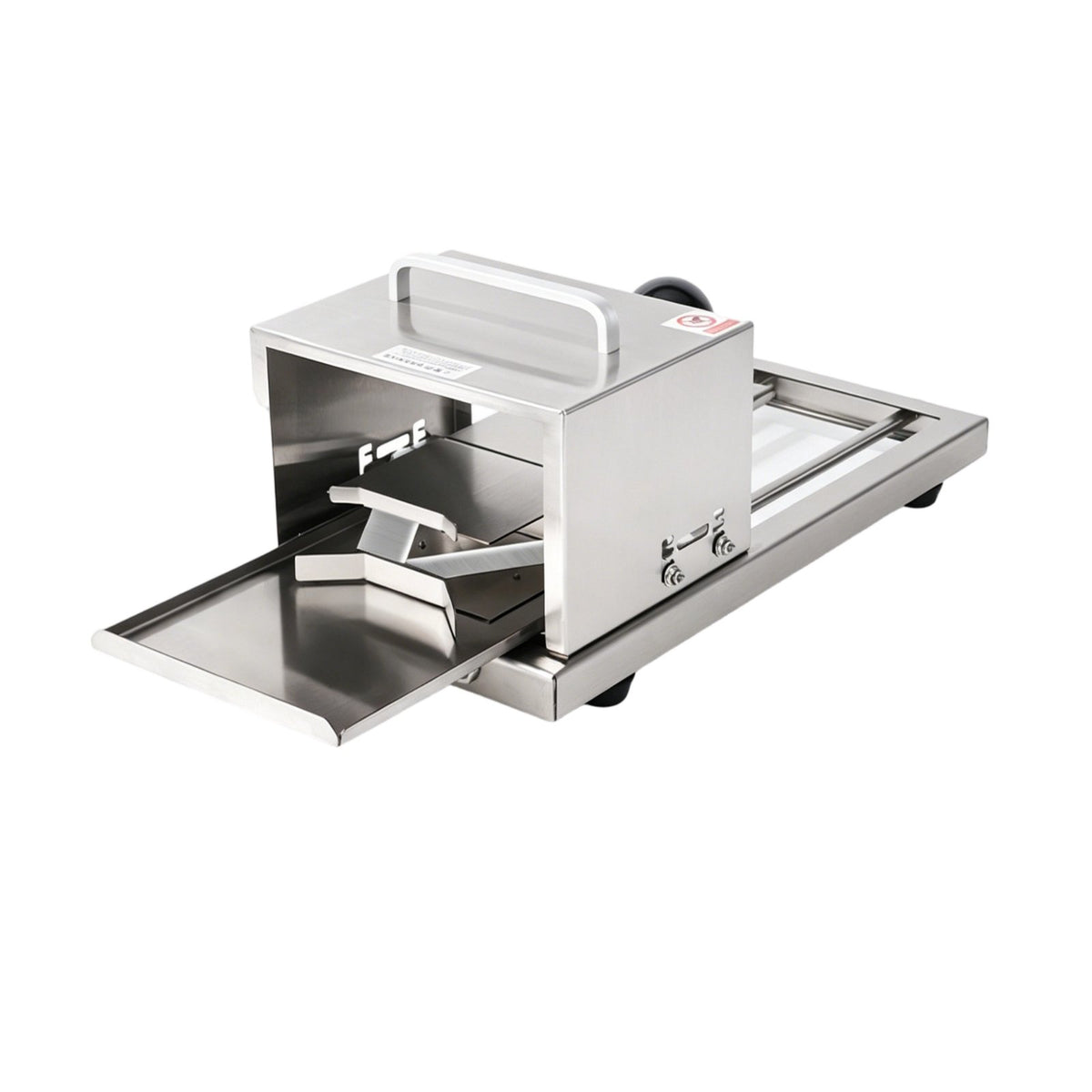 Manual Bread Cutter Easy to Use Stainless Steel Bread Cutter Manual Bagel Cutter Fast Slicing Commercial Kitchen Equipment