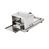 Manual Bread Cutter Easy to Use Stainless Steel Bread Cutter Manual Bagel Cutter Fast Slicing Commercial Kitchen Equipment