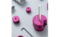 Round Metal Head PVC Pipe Reamer Side Cutter Rotary Pipe-Fitting Tool Compact Hex Shank Reamer Clean Cut