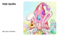 12 Pieces Easter Gnome and rabbit Pendants Lightweight Hanging decoration for children