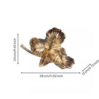 Flower-Shaped Candle Holder Sculpted Flower Candle Holder Floral Candlestick Lustrous Decor Decorative for Homeowners, Tabletop